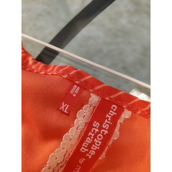 Maurices Womens Red Floral Polyester Round Neck Short Sleeve Long Maxi Dress XL - Picture 12 of 15